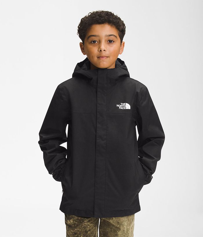 The North Face Boys Jacket Antora Rain 978BVYERL - Black